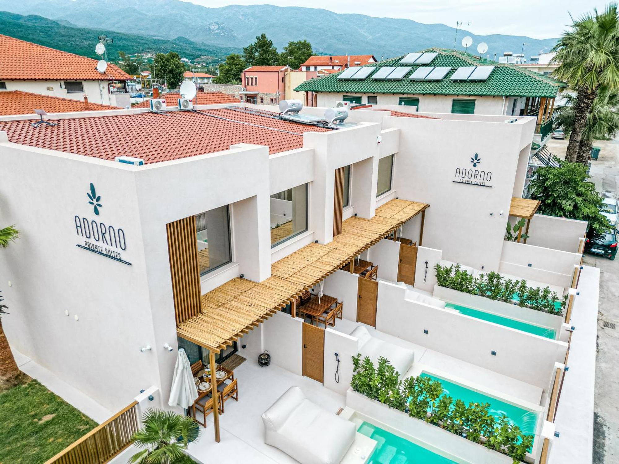 Adorno Private Suites Only Adults & Kids 12 Plus Неа-Врасна Экстерьер фото