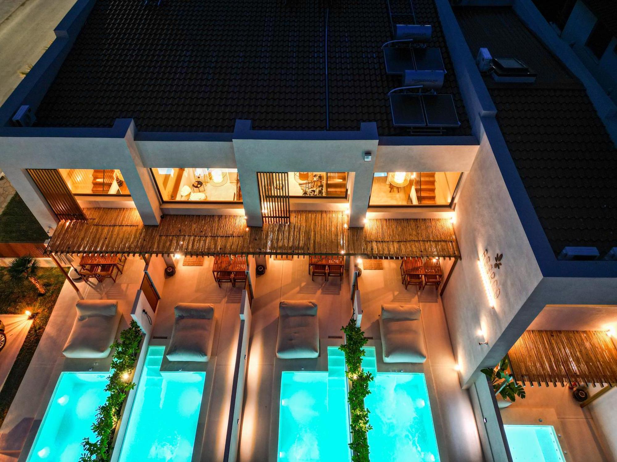 Adorno Private Suites Only Adults & Kids 12 Plus Неа-Врасна Экстерьер фото